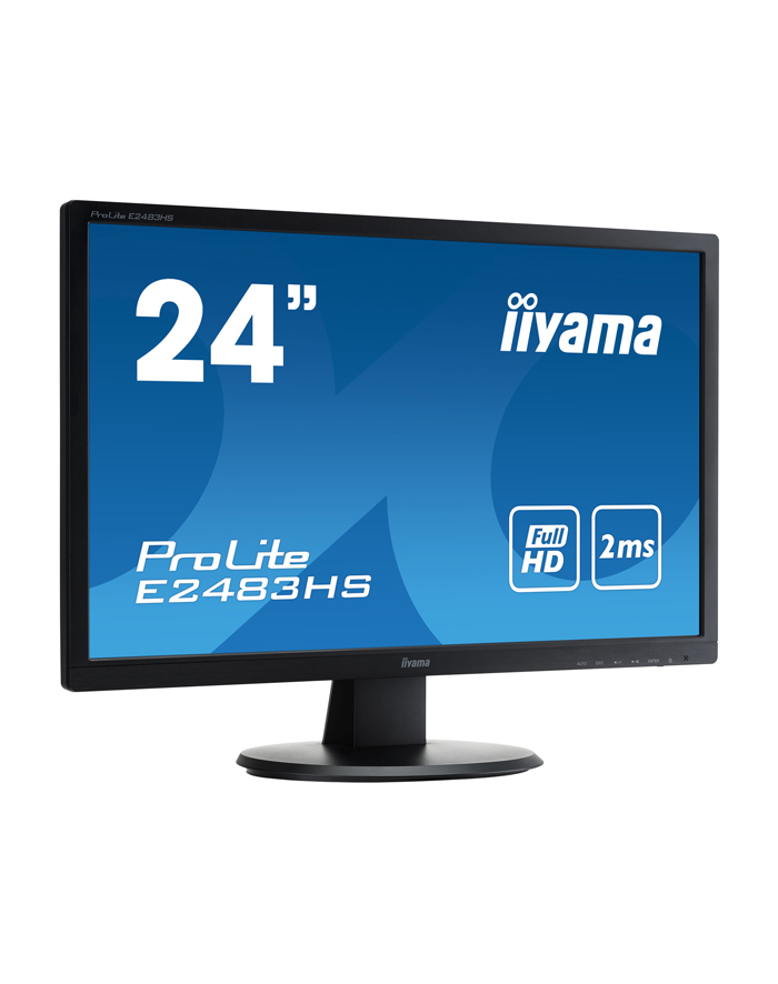 IIYAMA 24'' E2483HS-B1 HDMI/DVI/GLOSS/FullHD główny