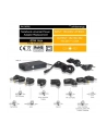 Whitenergy Zasilacz uniw.65W 15-20V USB, Slim, 8 wtyczek - nr 12