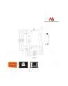 Maclean MC-596 13-23 vesa 100x100 20kg reg uchwyt do monitora TV - nr 2