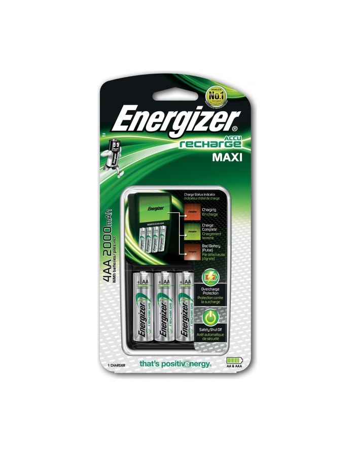 Energizer Ładowarka MAXI + HR6/4szt. 2000mAh główny