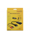 Delock adapter HDMI(F)->VGA(M) + Audio Jack 3,5mm + Power USB - nr 4