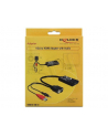 Delock adapter VGA(M) + Audio Jack 3,5mm + Power USB -> HDMI(F) - nr 12