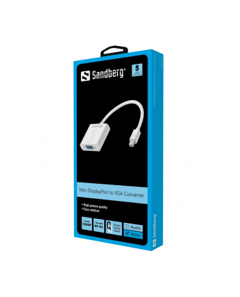 Sandberg Adapter Mini DisplayPort>VGA