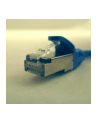 Netrack patchcord RJ45, osłonka zalewana, kat. 5e FTP, 20m niebieski - nr 1