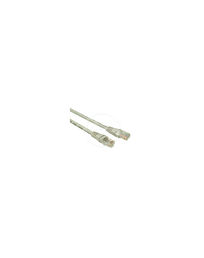 Solarix patchcord kat. 6 UTP PVC, osłonka zalewana, 2m szary główny