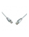 Solarix 10G patchcord 6A SFTP LSOH, osłonka nasuwana, 1m, szary - nr 3