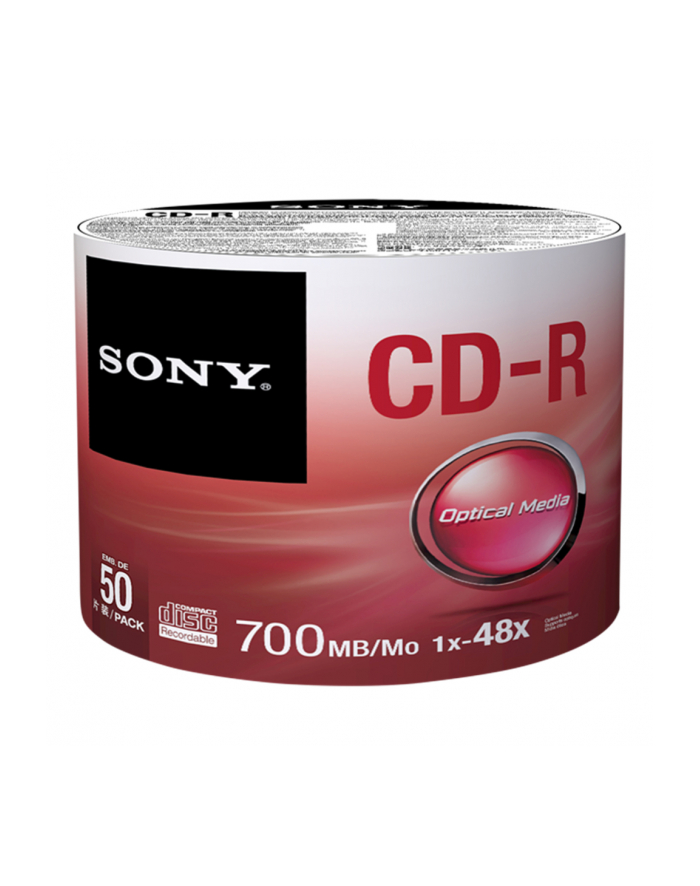 CD-R SONY x48 700MB (Spindle 50) główny