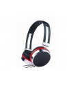 Gembird słuchawki stereofoniczne MHP-903, czarno-srebrno-czerwone - nr 1