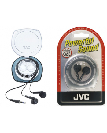 JVC Słuchawki douszne HA-F10C, membrana 13.5mm, Etui
