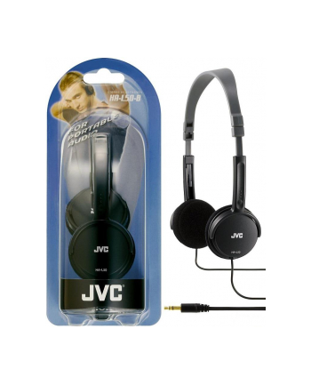 JVC Słuchawki nauszne HA-L50-B, membrana 30mm