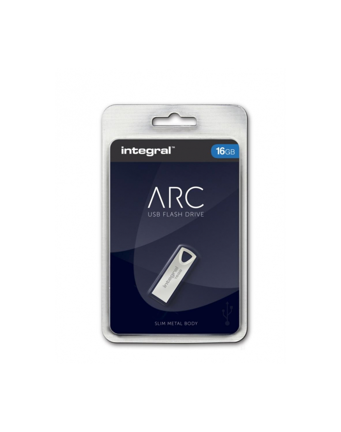 Integral pamięć USB 16GB ARC, metalowy główny