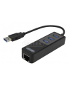 Adapter Unitek USB 3.0-Gigabit + hub 3x USB3.0 Y-3045 - nr 1