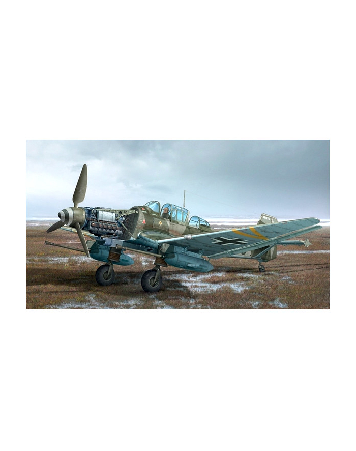 ITALERI JU87 G2 Stuka Kanonenvogel główny