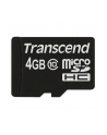 TRANSCEND Micro SDHC Class 10 4GB (bez adaptera) - nr 30