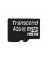 TRANSCEND Micro SDHC Class 10 4GB (bez adaptera) - nr 31
