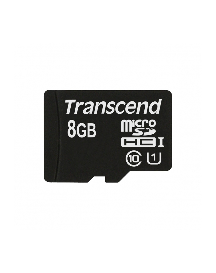 TRANSCEND Micro SDHC Class 10 UHS-I 300x, 8GB (Premium), bez adaptera główny