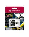 TRANSCEND Micro SDHC Class 10 UHS-I 600x, MLC, 8GB (Ultimate) + adapter - nr 4