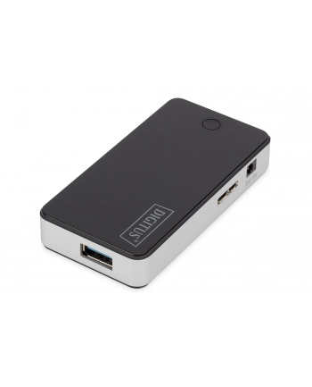 Digitus Hub USB 3.0 4-portowy SuperSpeed 5Gbps, czarny