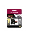 TRANSCEND Micro SDHC Class 10 UHS-I 600x, MLC, 16GB (Ultimate) + adapter - nr 16