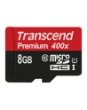 TRANSCEND Micro SDHC Class 10 UHS-I 300x, 8GB (Premium), bez adaptera - nr 10