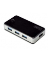 Digitus Hub USB 3.0 4-portowy SuperSpeed 5Gbps, czarny - nr 8
