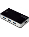 Digitus Hub USB 3.0 4-portowy SuperSpeed 5Gbps, czarny - nr 10
