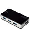 Digitus Hub USB 3.0 4-portowy SuperSpeed 5Gbps, czarny - nr 33