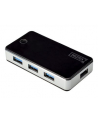 Digitus Hub USB 3.0 4-portowy SuperSpeed 5Gbps, czarny - nr 34
