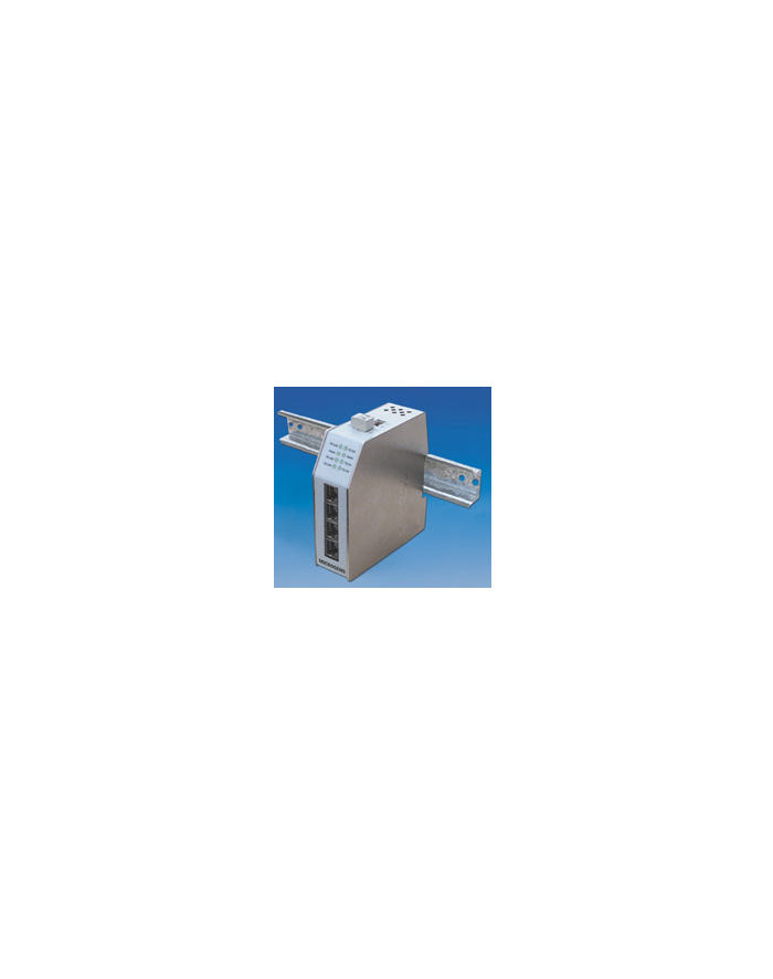Microsens Industrial Fast Ethernet Switch 4x10/100Base-TX, 100Base-FX Uplink Multimode 1310nm, SC główny