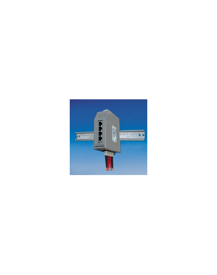 Microsens Industrial Fast Ethernet Ring Switch 4x10/100Base-TX, 2x100Base-FX Redundancy Uplink Multimode 1310nm ST główny