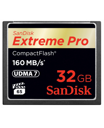 Sandisk karta Compact Flash Extreme 32GB (transfer 160 MB/s)