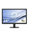 Monitor Philips LED 243V5LHAB/00, 23.6'' FHD, DVI/HDMI, ES 6.0, czarny - nr 44