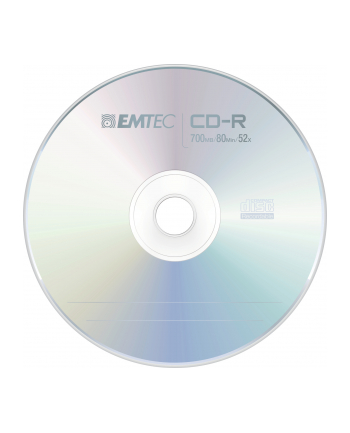 Emtec płyta  CD R |700MB| 52X | 80 MIN| slim 10-pak|