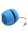 Gembird przenośny głośnik z wbudowaną baterią(MP3, telefon GSM, laptop)niebieski - nr 17