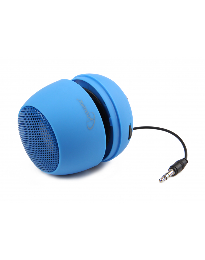 Gembird przenośny głośnik z wbudowaną baterią(MP3, telefon GSM, laptop)niebieski główny