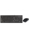 Zestaw przewodowy Klaw. PS2 Mysz A4-Tech  - KM-72620D, US Black - nr 22