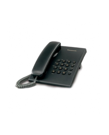 Panasonic KX-TS500FXB Corded phone, Black, Wall-mount option, Last Number Redial, Flash, Volume Control (6 levels), 3-Step Ringer Selector, Tone/Pulse nr 2