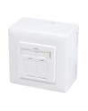 LOGILINK Gniazdo nat/podt. CAT6 2xRJ45 ekranowane - nr 19