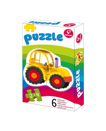 PROMATEK Pierwsze Puzzle,  Pojazdy