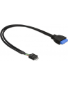 Delock Cable USB 3.0 płyta główna (F) > USB 2.0 płyta główna (M), 0.3m - nr 11