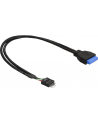 Delock Cable USB 3.0 płyta główna (F) > USB 2.0 płyta główna (M), 0.3m - nr 13