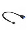 Delock Cable USB 3.0 płyta główna (F) > USB 2.0 płyta główna (M), 0.3m - nr 17