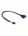 Delock Cable USB 3.0 płyta główna (F) > USB 2.0 płyta główna (M), 0.3m - nr 25