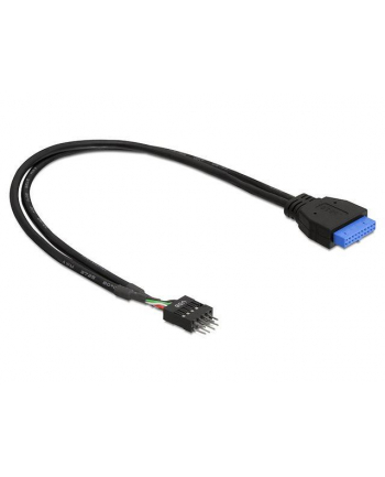 Delock Cable USB 3.0 płyta główna (F) > USB 2.0 płyta główna (M), 0.3m