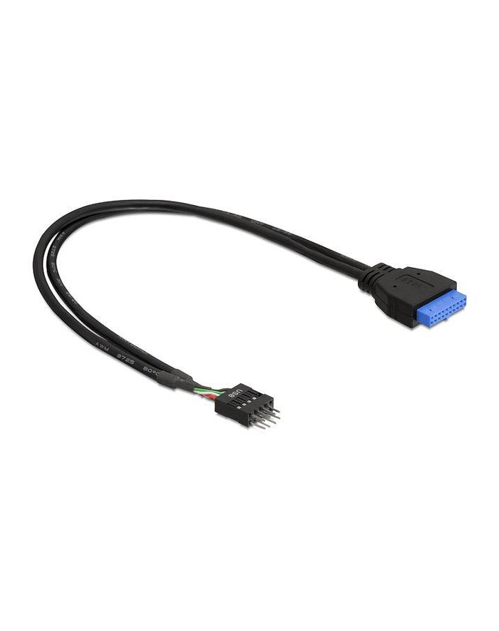 Delock Cable USB 3.0 płyta główna (F) > USB 2.0 płyta główna (M), 0.3m główny