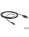 Delock kabel USB micro AM-MBM5P 2.0 + wskaźnik ładowania LED, 1.5M - nr 11