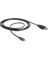 Delock kabel USB micro AM-MBM5P 2.0 + wskaźnik ładowania LED, 1.5M - nr 35