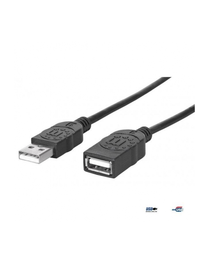 Manhattan Przedłużacz USB 2.0 A-A M/Ż 50cm główny