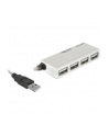 Delock USB 3.0 zewnętrzny HUB 4 porty SLIM - nr 1