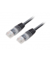 Equip patchord RJ45, kat. 6, UTP, 0.5m, czarny - nr 1